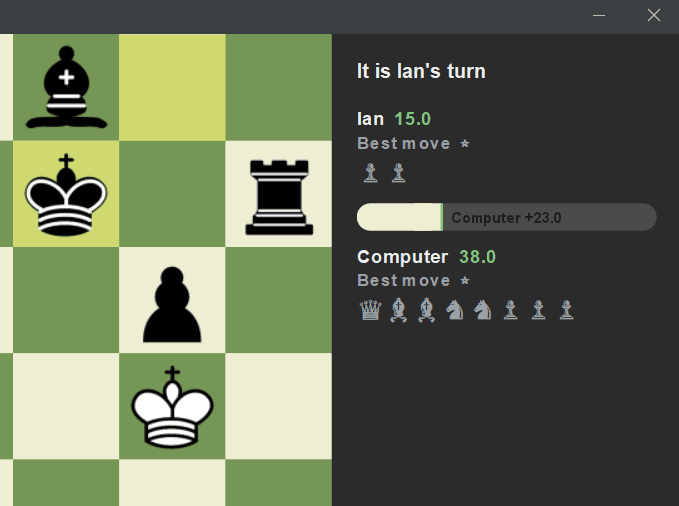 Java Chess Game Move Evaluation Photo